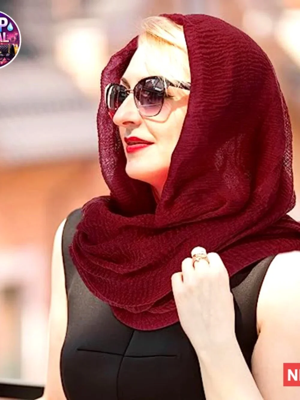 Cotton and Linen Blend Crinkle Scarf Shawl Set of 6 Multi-Purpose Wrap